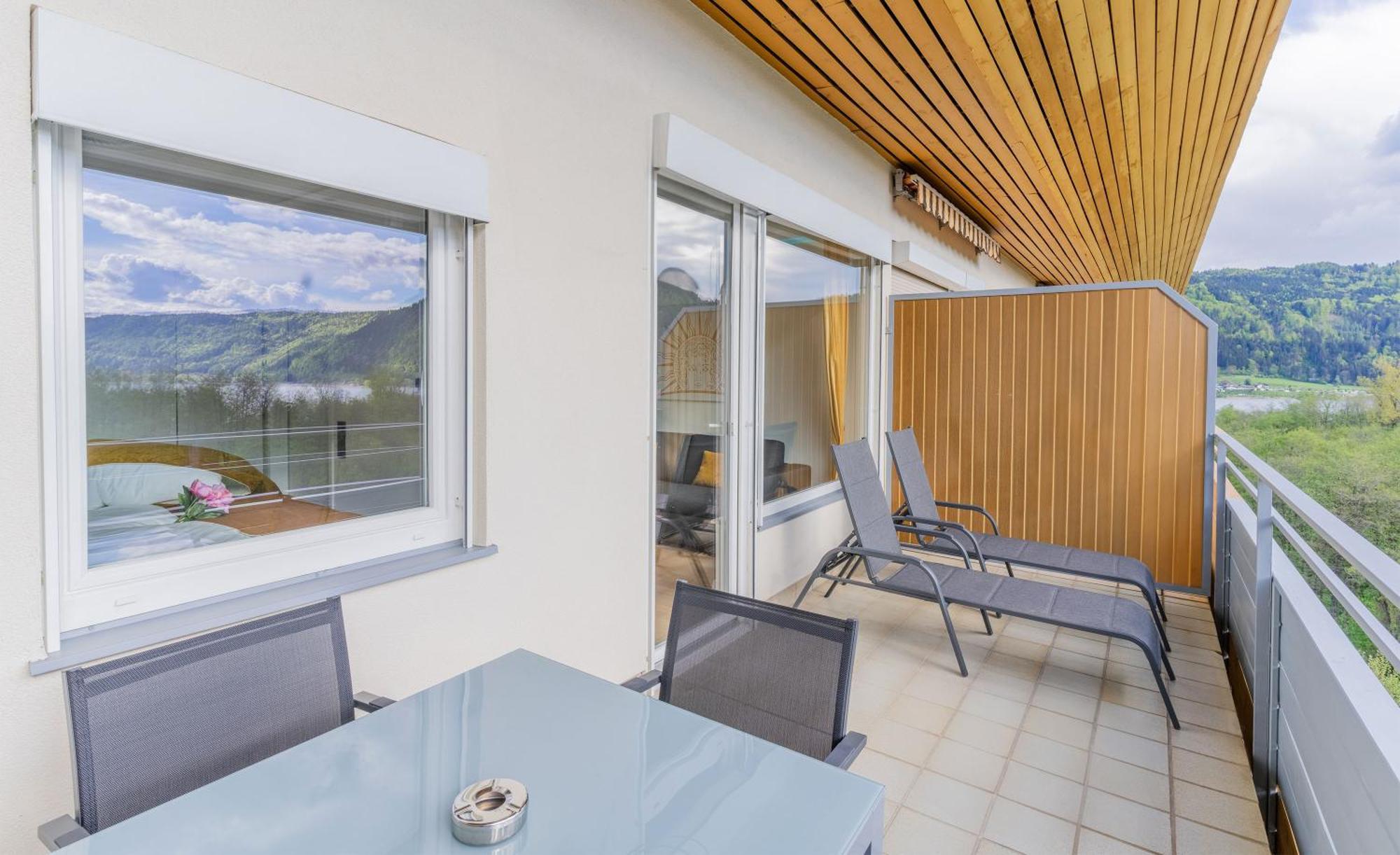 Ct-Gold Penthouse Bodensdorf Amatera Privater Seezugang Hallenbad, Skiarena Gerlitzen Eksteriør billede